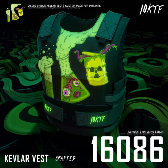 Mutant Kevlar Vest #16086