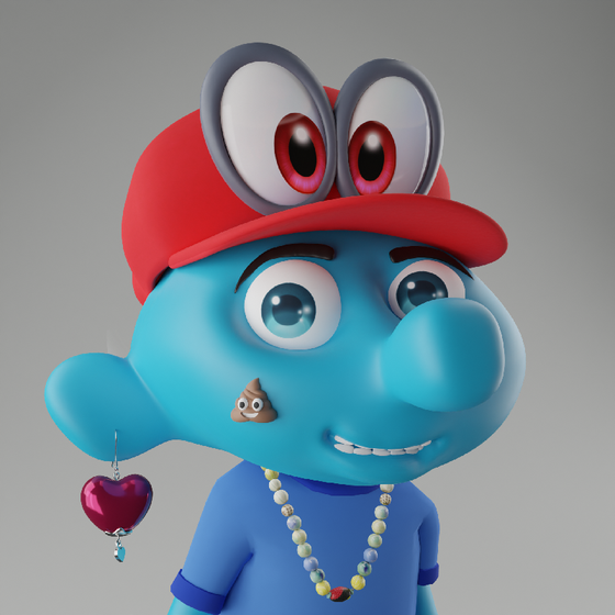 Smurfs Yacht Club #1231