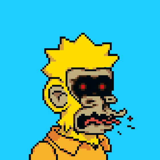 Pixel Simp Ape YC #2668