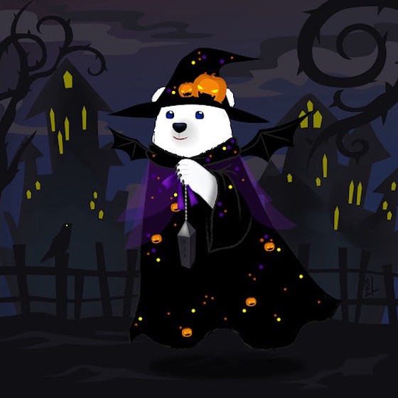 [LinaLee #396] Halloween Witch (Master Polar Bear/마스터폴라베어 할로윈마녀)