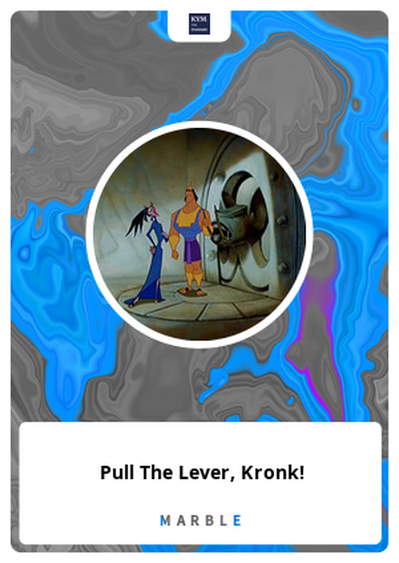 Pull The Lever, Kronk!