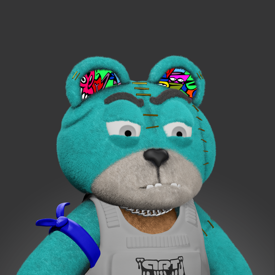 Graffiti Bear #626