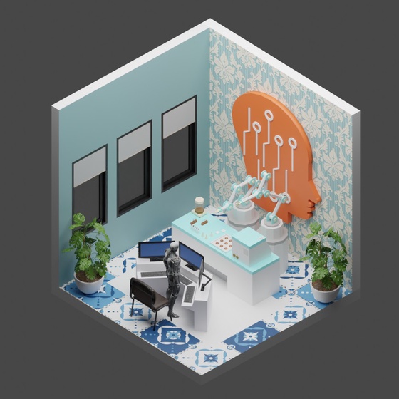 3D Room #3738