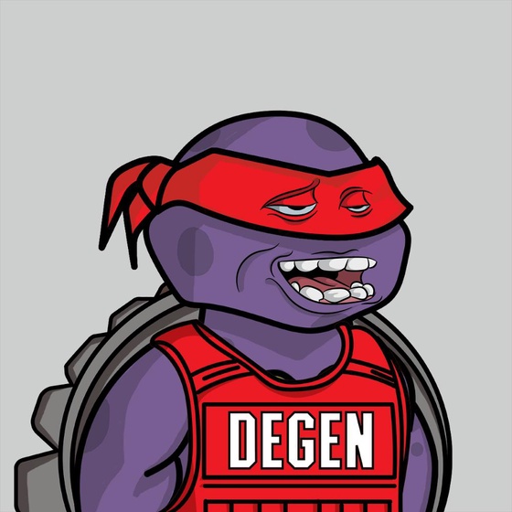 Degen Ninja Turtle #2351