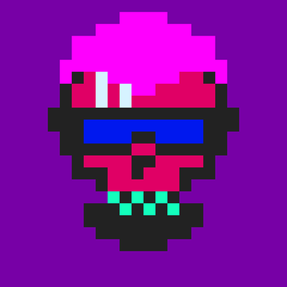 Cyber CryptoSkull #1551