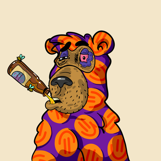 Buzzed Bear #8274