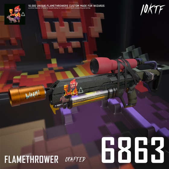 Wizard Flamethrower #6863