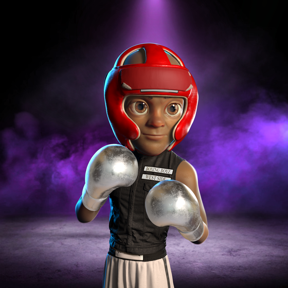 Boxing boy #3427