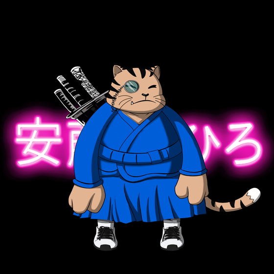 SamuraiCats by Hiro Ando #3448