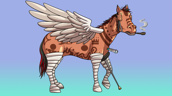 Glue Factory Horse #3728