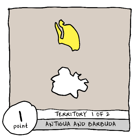 Territory 1/2 - Antigua and Barbuda (Barbuda)