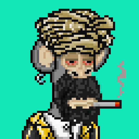 The Bored Pixel Ape Saudis #2417