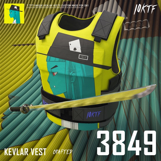 0N1 Kevlar Vest #3849