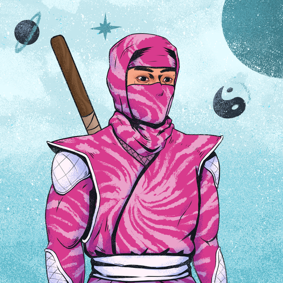 Tie Dye Ninja #3894