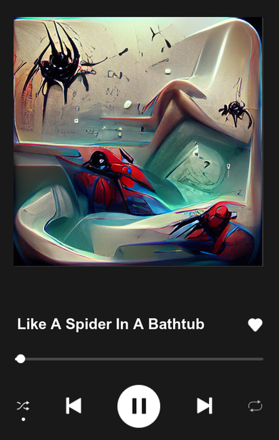 Like A Spider In A Bathtub