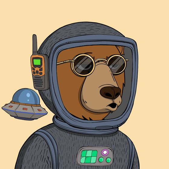 Okay Space Bear #4938