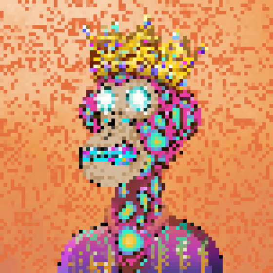 Trippin' Pixel Ape #2187