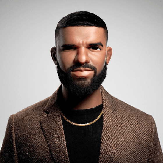#1 Genesis CryptoPunk  (Drake)