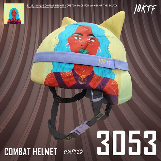 Galaxy Combat Helmet #3053