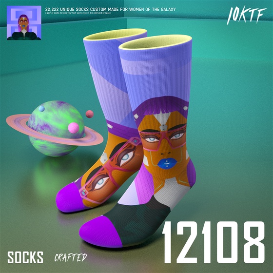 Galaxy Crew Socks #12108