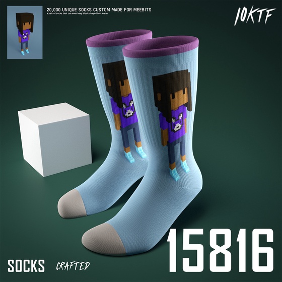 Meebit Crew Socks #15816