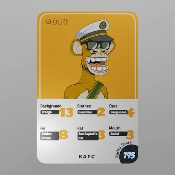 BAYC Collector's Card #814