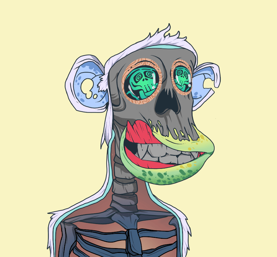 Skull APE YachtClub#2084