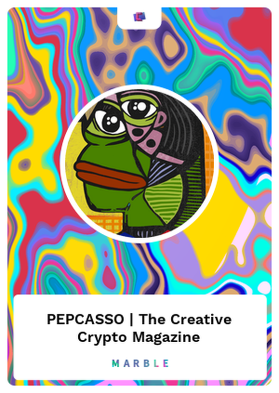 PEPCASSO | The Creative Crypto Magazine