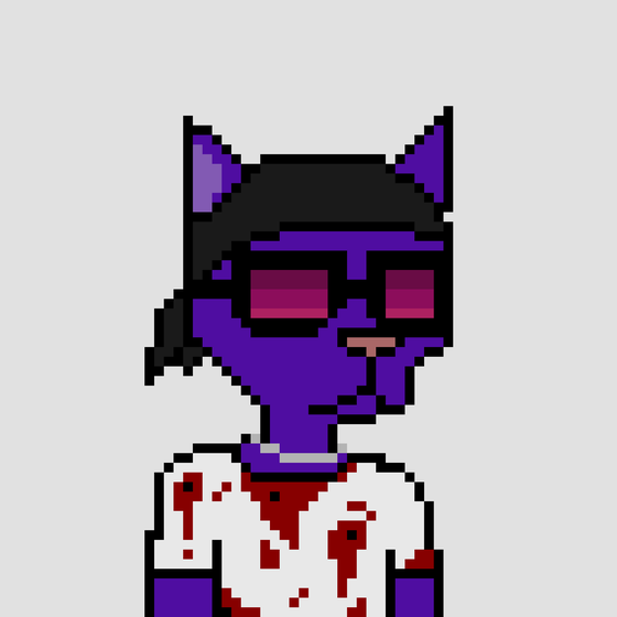 Pixel Cat Gang #552