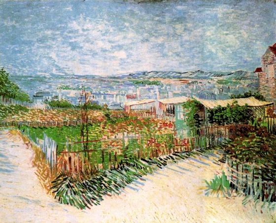 #295 Vegetable Gardens at Montmartre
