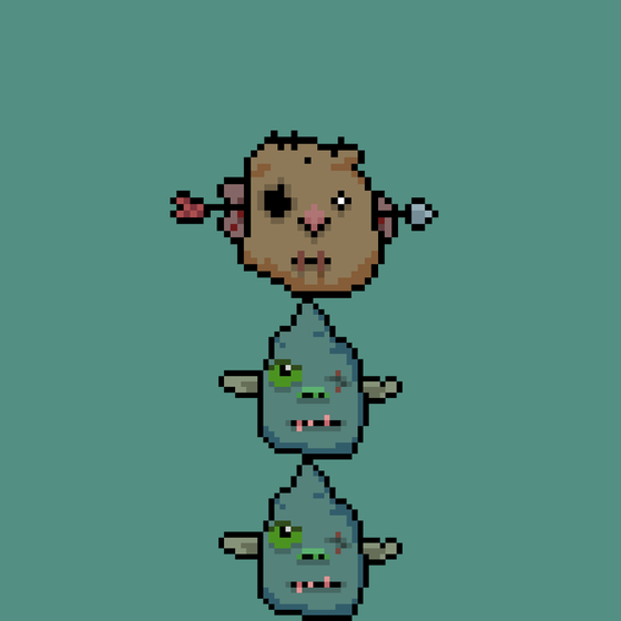 stacked pixel goblintown #1299