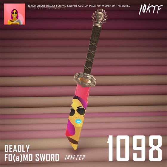 World of Deadly FO(a)MO Sword #1098