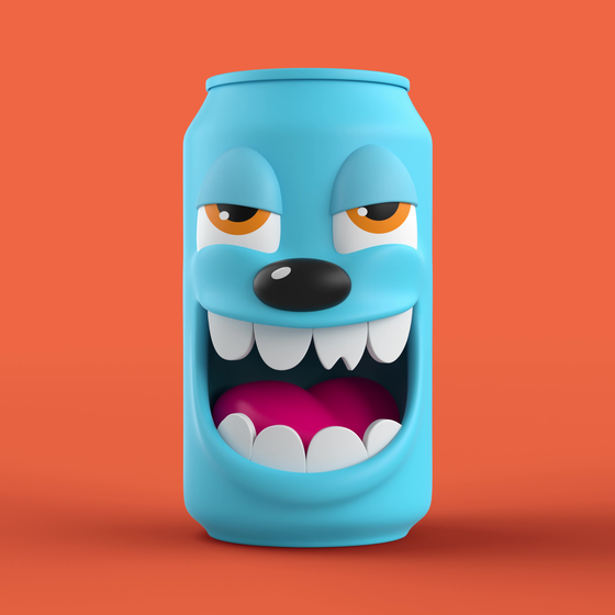 Mad Can (3D) #100