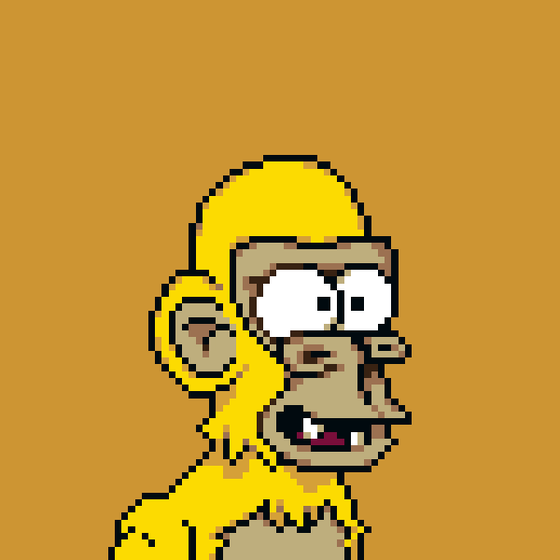 Pixel Simp Ape YC #7267