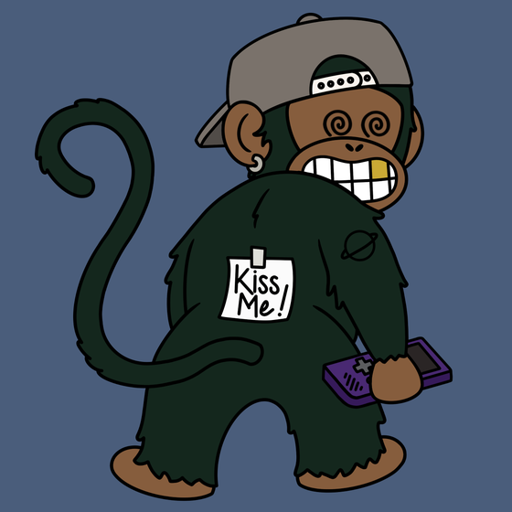 Kiss Me Monkey #2100