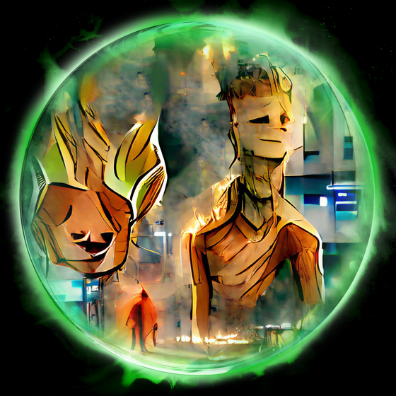 Groot in Town