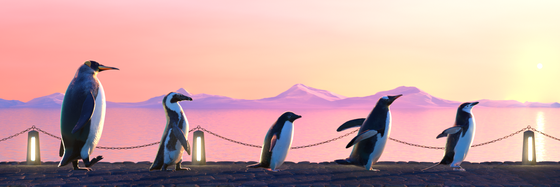 Five Penguins #192