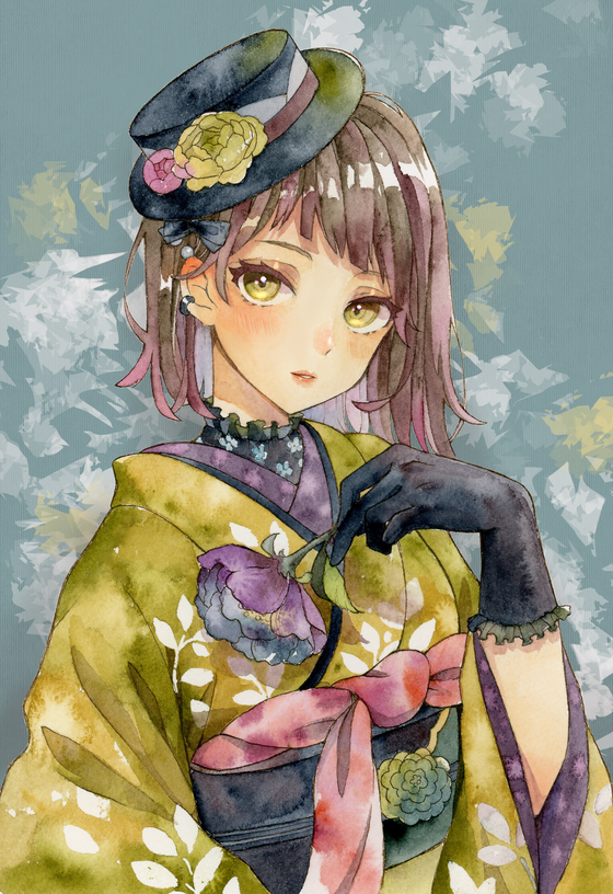 Crypto Kimono Girls #010