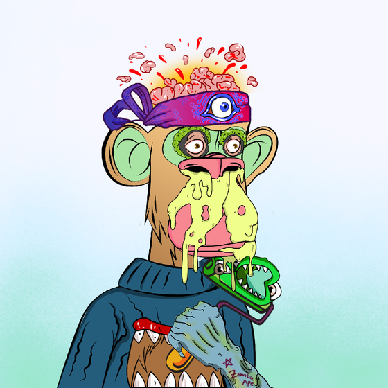 Zombie Ape Artist #978