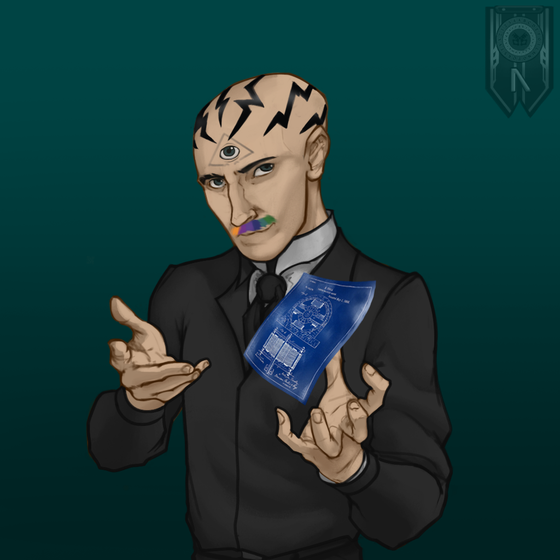 Inventors NFT #533 - Nikola Tesla