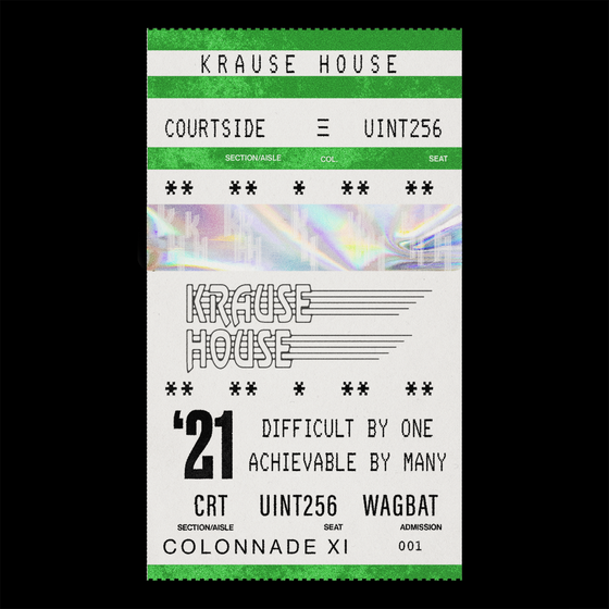 Courtside Genesis Ticket to Krause House 8/50