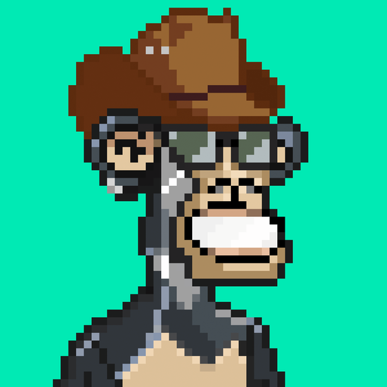 The Pixelated Apes  #7022