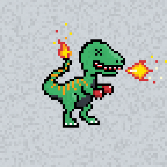 Pixel Rex #2132