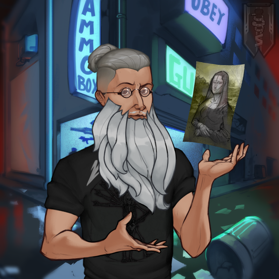 Inventors NFT #375 - Leonardo da Vinci