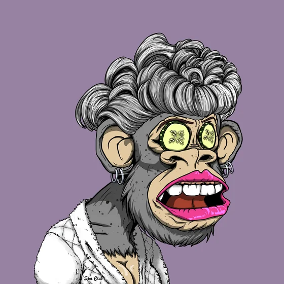 Grandma Ape Spa Club #1177