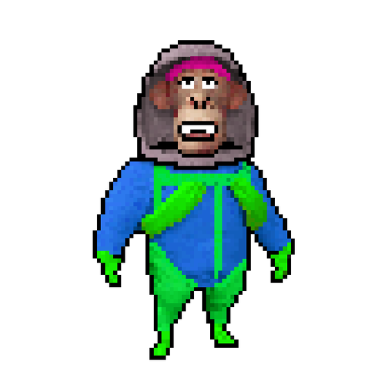 Pixel Radioactive Ape #306