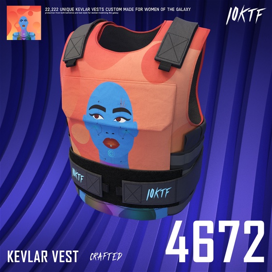 Galaxy Kevlar Vest #4672