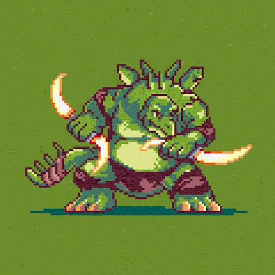 Dino Warriors "Stegosaurus" 8-Bit Edition (2021)