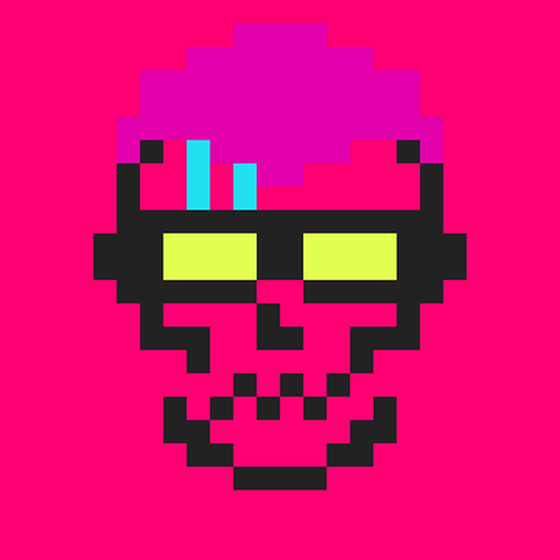 Cyber CryptoSkull #352