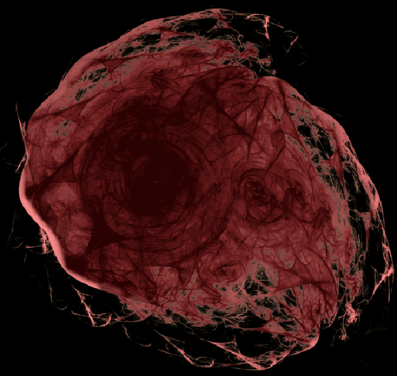 Red Divine Cocoon 
